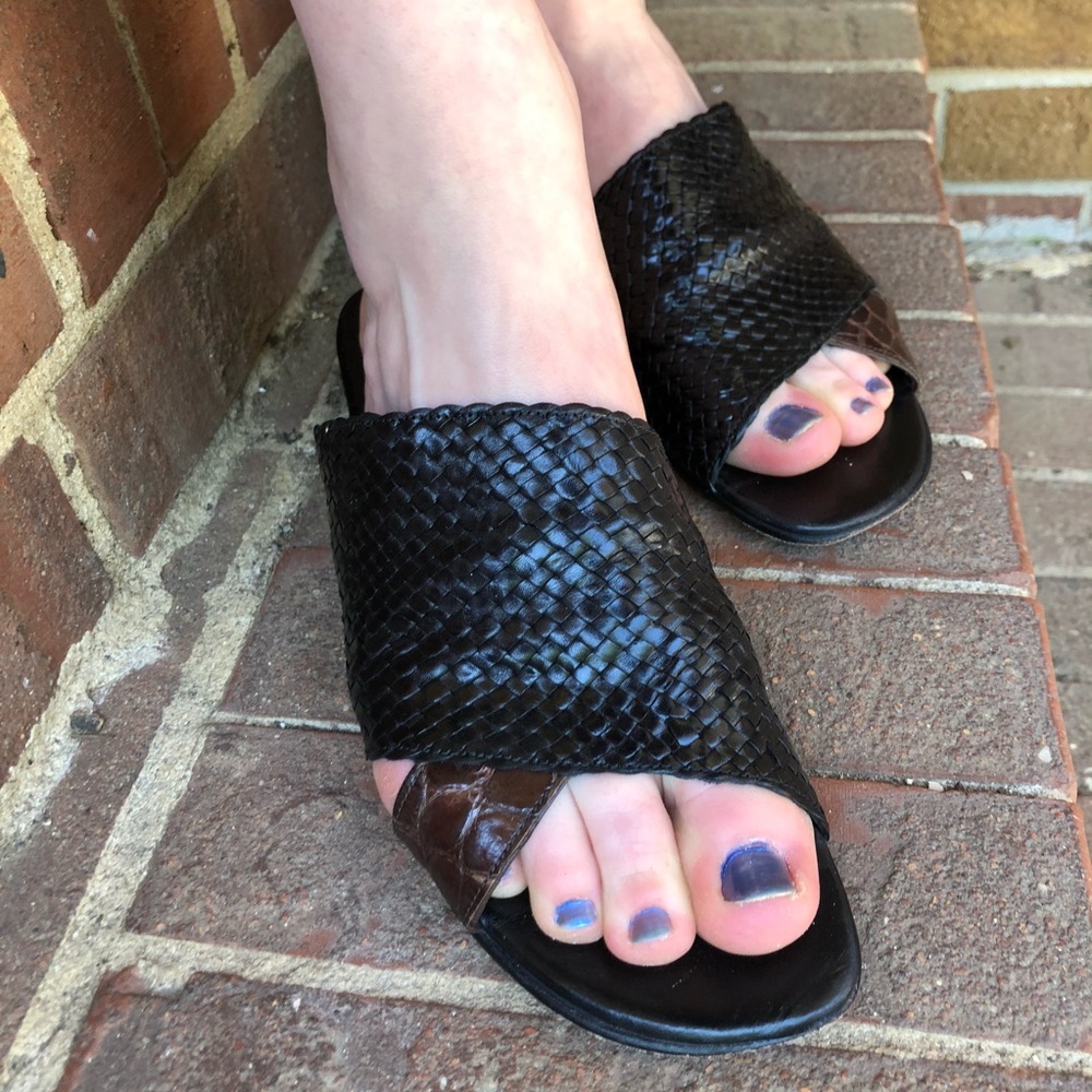 Mezlan Marni Sandal - alligator